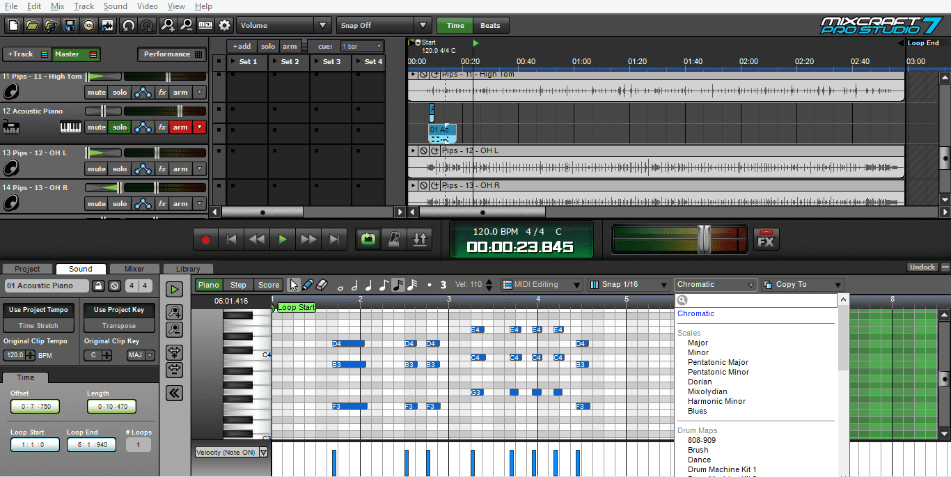 mixcraft pro studio 7 free download full version
