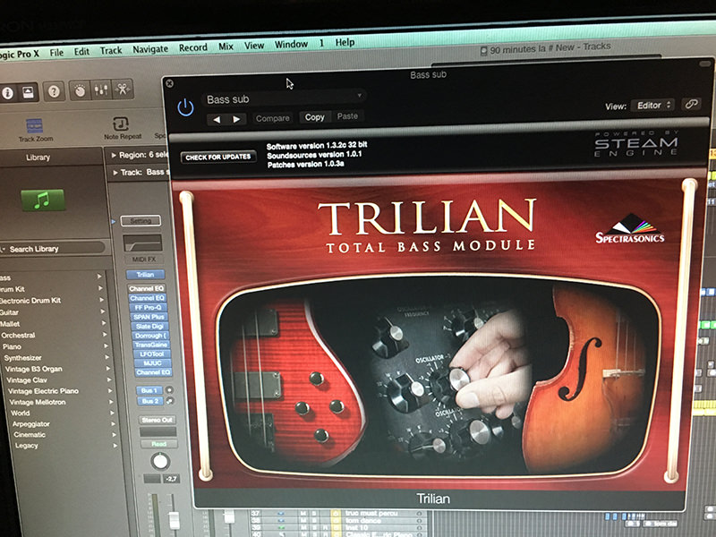trilian bass synth