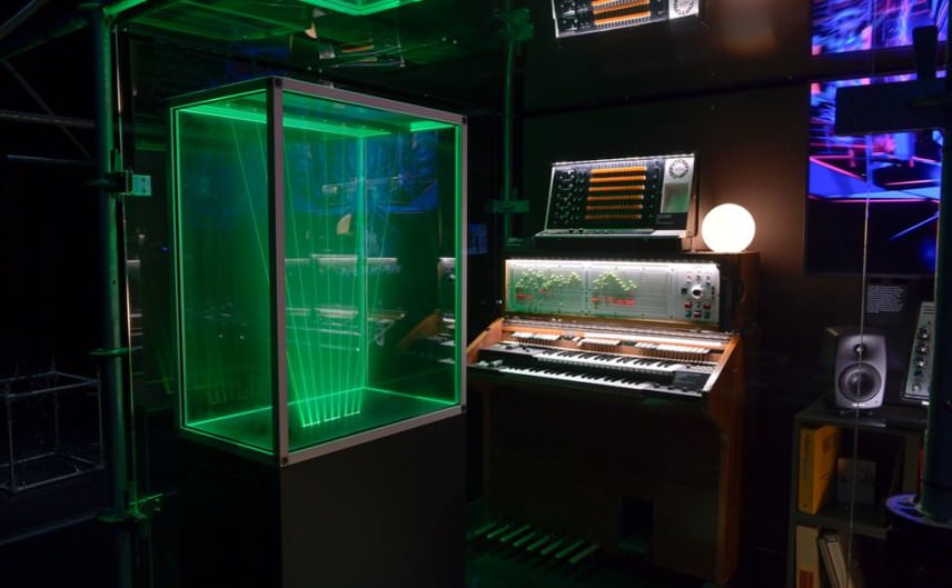 Virtual reconstruction of Jean-Michel Jarre’s studio in electronic music exhibition