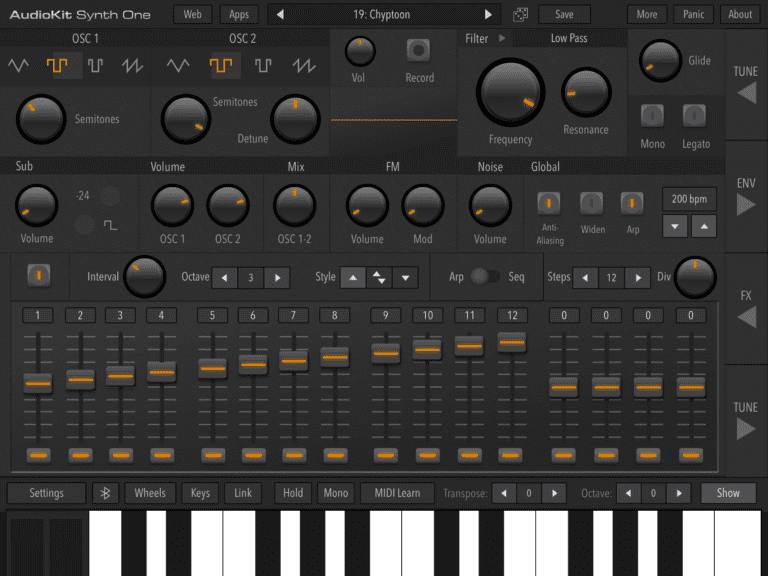 best free ios synths