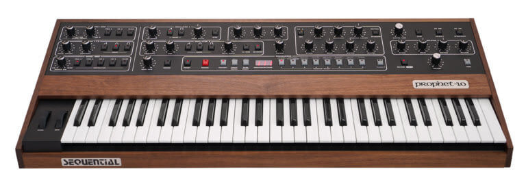 Sequential Renews The Prophet-5 And Introduces The Prophet-10