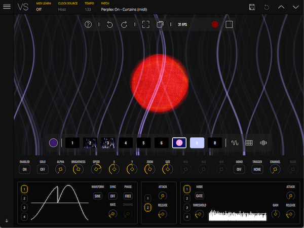 Imaginando VS modulation section