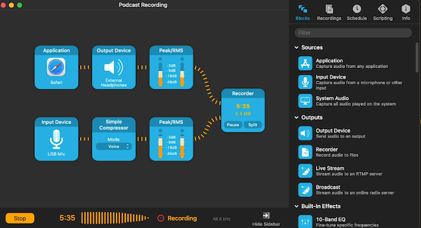 Rogue Amoeba Audio Hijack