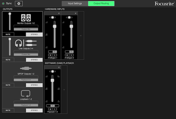 Focusrite Control