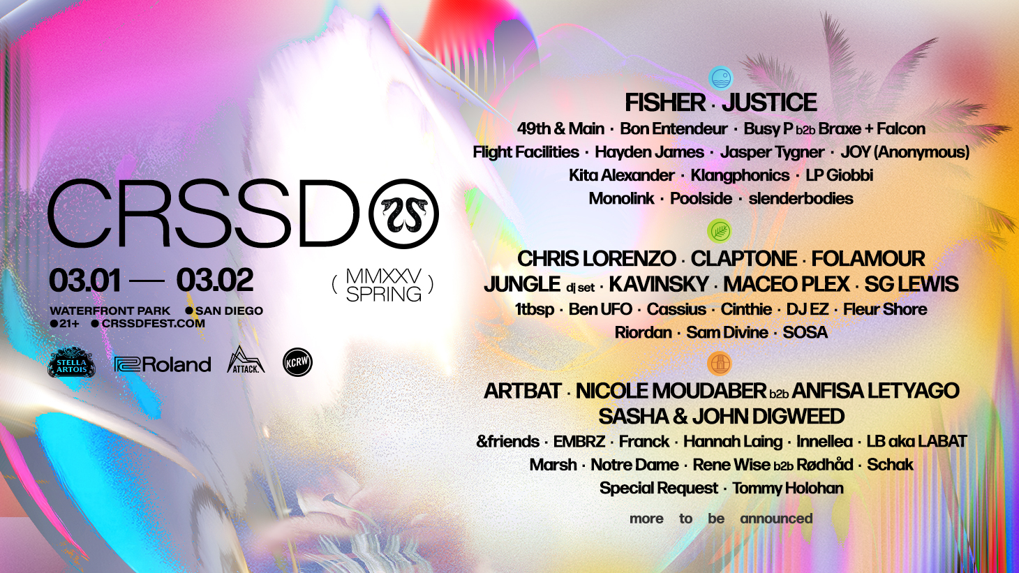 Crssd Lineup 2025 - Amara Leticia