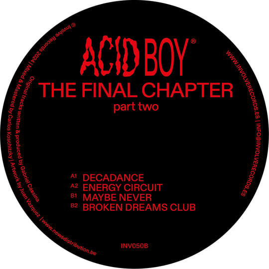 ACID BOY REGAL THE FINAL CHAPTER